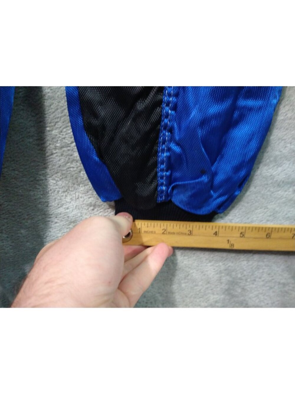 Bohn Pants 30 Blue Body Protection Armor Nylon Motorcycle Riding Biker Motocross - Picture 6 of 9